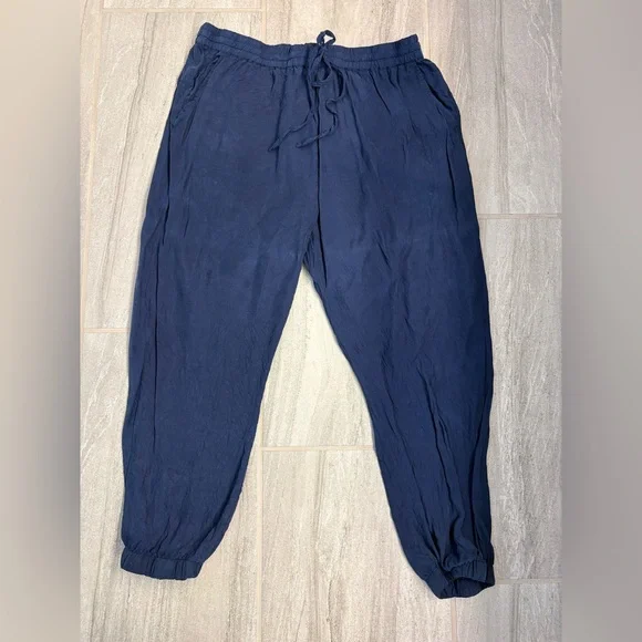 Johnny Was Alice Deep Blue Joggers - Picture 2 of 10